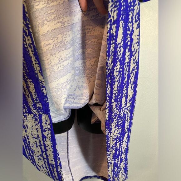 LulaRoe Amelia purple & gray dress - Picture 5 of 7